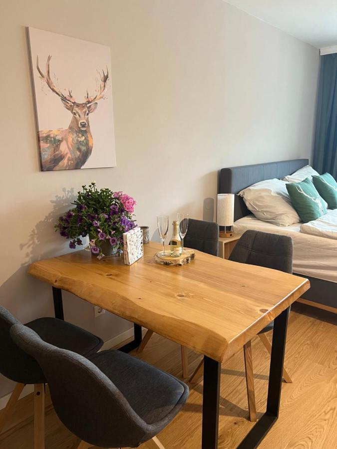 Wolfgangsee Ferienappartement „Almliebe“ 施特罗布尔 外观 照片