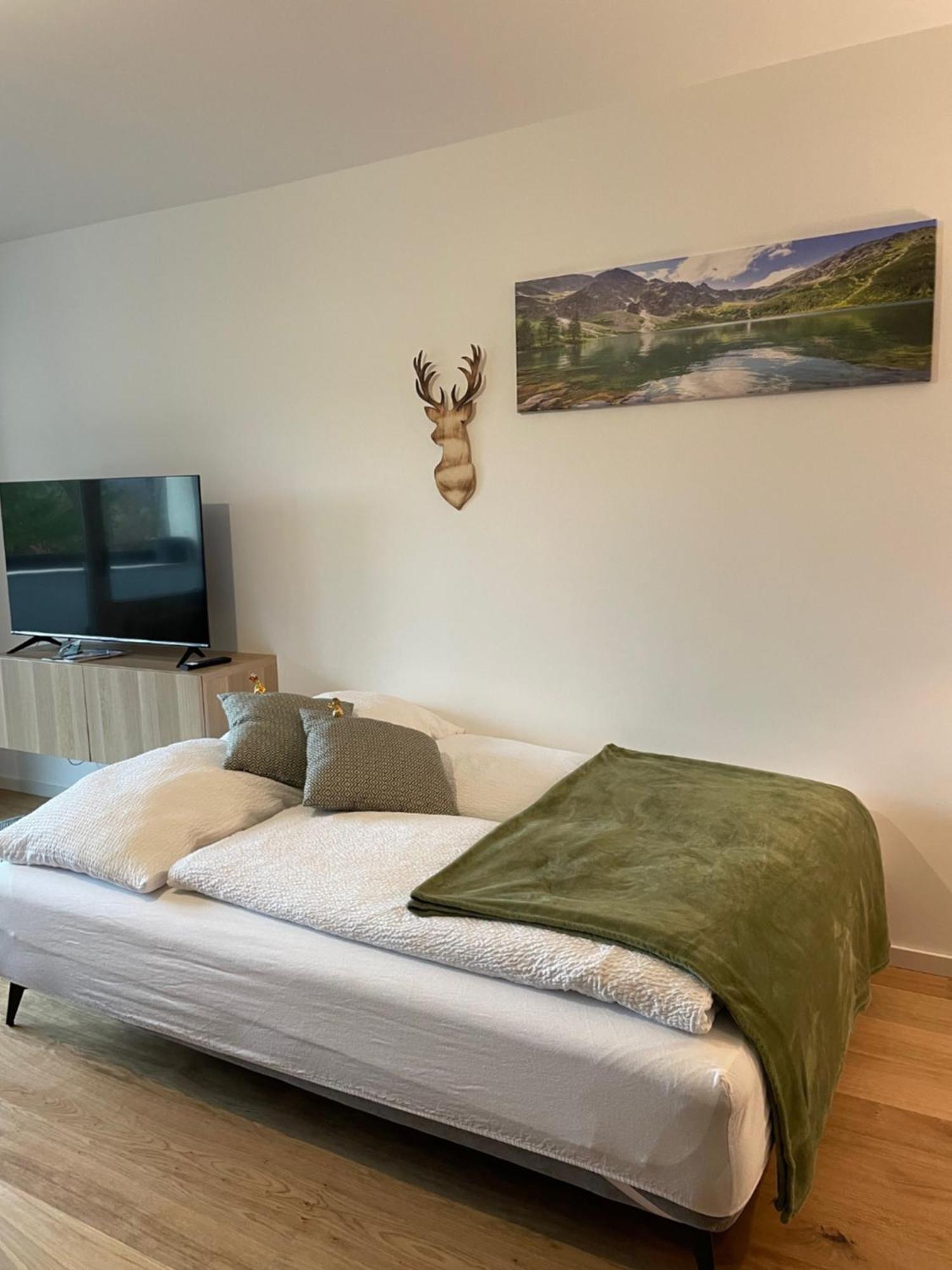 Wolfgangsee Ferienappartement „Almliebe“ 施特罗布尔 外观 照片