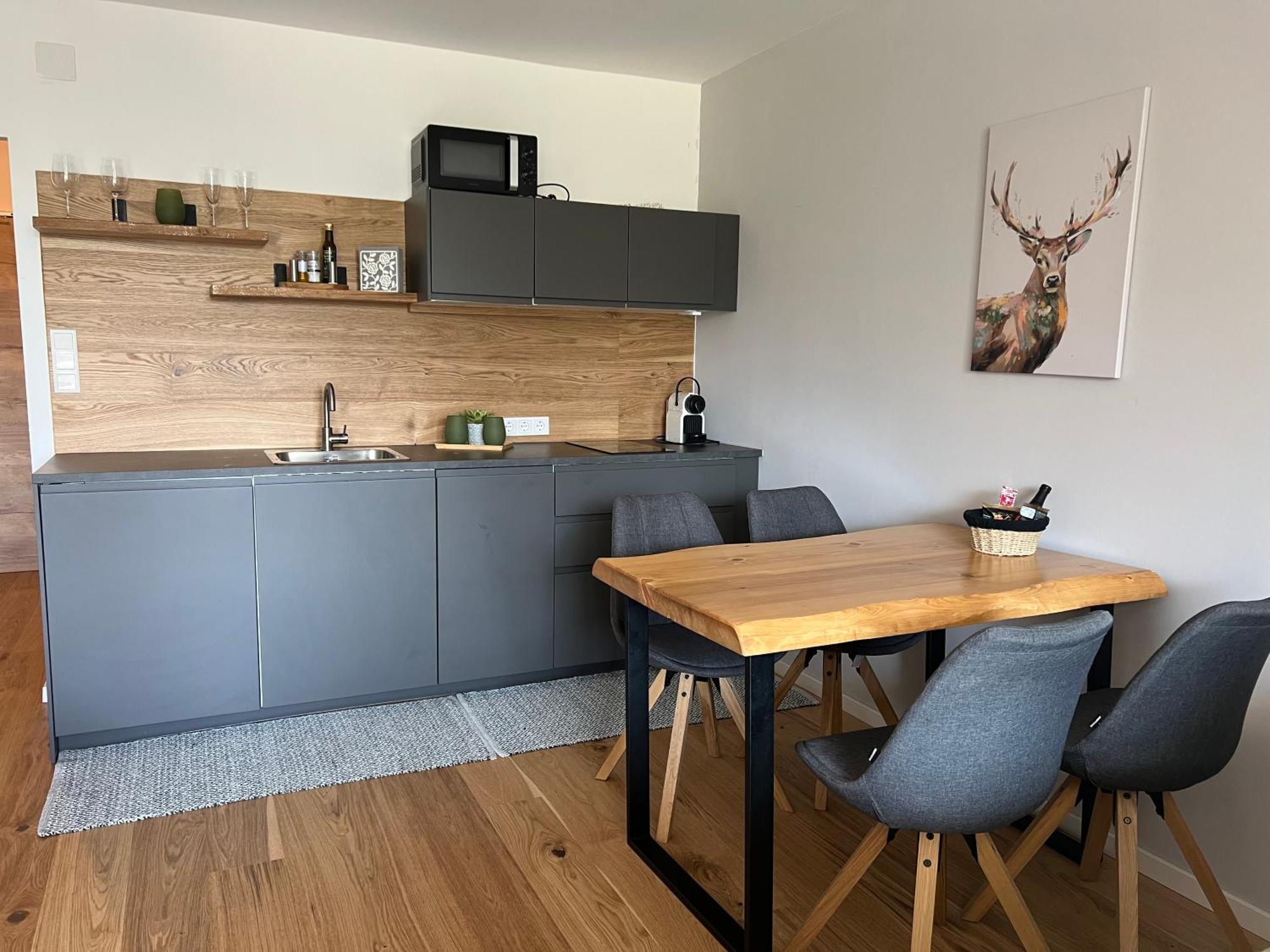 Wolfgangsee Ferienappartement „Almliebe“ 施特罗布尔 外观 照片